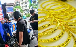 Giá xăng dầu sáng 16/4: Dầu diesel giảm gần 2.000 đồng/lít, Ron 92 và Ron 95 tăng, vàng SJC và nhẫn trơn cùng biến động 