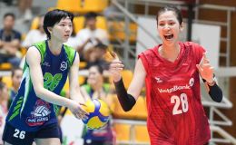 Link xem trực tiếp bóng chuyền nữ Việt Nam VĐQG hôm nay 17/4: Ngôi sao ĐT Việt Nam tỏa sáng rực rỡ?