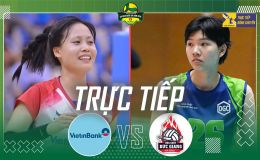 Trực tiếp bóng chuyền nữ Việt Nam hôm nay 17/4 - Link xem trực tiếp Vietinbank vs HCĐG Lào Cai