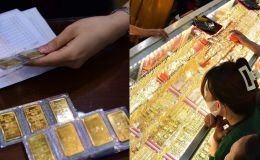 Giá vàng hôm nay (trưa 18/): Vàng SJC, nhẫn 9999, PNJ, DOJI, BTMC tăng đồng loạt, yếu tố tác động giá thế giới?