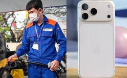 Giá xăng dầu Petrolimex hôm nay 20/4: Xăng RON95 hơn 23.700 đồng/lít, dầu diesel chỉ 31.041 đồng/lít, giá iPhone 17 rẻ