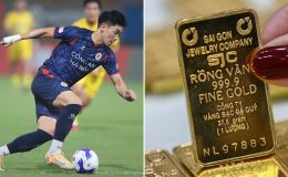 Giá trị chuyển nhượng của Đình Bắc: Đắt nhất U23 Việt Nam, bằng 54 lượng vàng theo giá vàng hôm nay