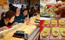 Giá vàng chốt phiên 21/4: Vàng SJC, nhẫn 9999 giảm tới 700.000 đồng, chênh lệch với giá vàng thế giới thay đổi ra sao? 