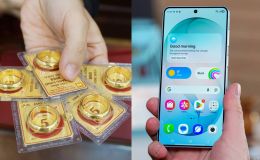 Giá vàng 9999 hôm nay 22/4: Vàng SJC, DOJI, BTMC giảm cả triệu rồi quay đầu tăng nhẹ, giá bán dòng Galaxy S26 ra sao? 