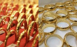 Giá vàng hôm nay (chốt phiên 22.4): Vàng SJC, nhẫn 9999 cùng giảm, thị trường chờ tín hiệu từ Trung Đông