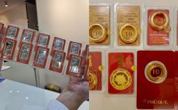 Giá vàng, bạc hôm nay 23/4: Vàng nhẫn 9999, SJC liên tiếp sụt giảm, giá bạc giữ mốc quan trọng 