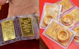 Giá vàng hôm nay 23/4 giảm trong nước, lệch pha với giá vàng thế giới, sắp tới tăng - giảm ra sao?