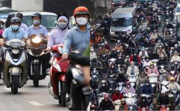 Hà Nội dự kiến cấm xe máy xăng theo giờ ở vùng lõi Hoàn Kiếm: Chi tiết thời gian và 11 phố thí điểm