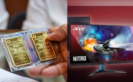 Giá vàng SJC, vàng nhẫn chiều nay 24/4 giảm không phanh, bảng giá màn hình gaming Acer biến động ra sao?