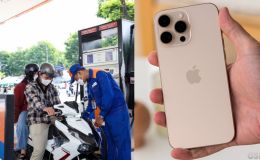 Giá xăng dầu hôm nay chiều 24/4: Dầu thô vẫn neo cao, xăng dầu trong nước giảm thấp kỷ lục, iPhone 16 có đắt?