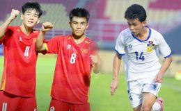 Kết quả bóng đá VCK U17 Đông Nam Á 2026 hôm nay 24/4: ĐT Việt Nam phô diễn đẳng cấp; ĐT Lào thua đau?