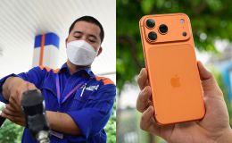 Giá xăng dầu hôm nay 25/4: Xăng RON95, E5 RON92 từ 21.800 đồng/lít, dầu diesel rẻ, giá bán dòng iPhone 17 có giảm không?