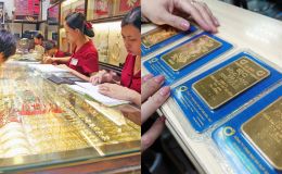 Giá vàng hôm nay (trưa 25/4): Vàng SJC, nhẫn 9999 phục hồi sau chuỗi giảm, dân ôm vàng nên mua thêm hay chốt lời?