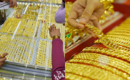 Giá vàng hôm nay 25/4: Bất ngờ bật tăng chỉ sau 1 đêm, thị trường chênh lệch hàng chục triệu đồng