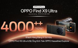 Kỷ lục: Hơn 4000 khách hàng đăng ký sở hữu OPPO Find X9 Ultra và Bộ Ống kính Tele OPPO Hasselblad Explorer trước giờ G