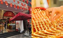 Giá vàng hôm nay (chiều 25/4): Vàng SJC, nhẫn 9999 tăng trở lại, phố vàng đông nghẹt khách mua, người bán hiếm thấy