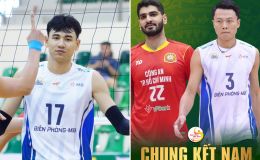 Kết quả bóng chuyền Biên phòng MB vs Công an TPHCM - Chung kết Cúp Hùng Vương: Chiến thắng cách biệt