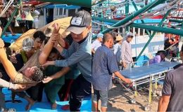 Nguyên nhân 2 anh em ruột nguy kịch khi xuống hầm tàu cá bốc vác ở Lâm Đồng