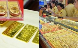 Giá vàng hôm nay 27/4: Người mua vàng SJC lỗ tới 8 triệu sau gần 1 tháng, vàng nhẫn 9999 và thế giới cùng đổi chiều