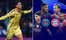 Kết quả bóng đá hôm nay: Mưa bàn thắng ở Champions League; Ronaldo đi vào lịch sử Al Nassr?