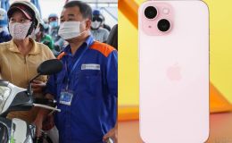 Giá xăng dầu chiều hôm nay 29/4: Xăng RON95 tăng, dầu diesel tăng gần 1.500 đồng/lít, giá iPhone 15 có ảnh hưởng không?