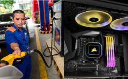 Giá xăng dầu Petrolimex trưa nay 29/4 'rẻ như rau', giá bán RAM Corsair ra sao?
