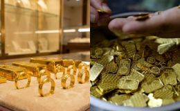 Giá vàng hôm nay (chốt phiên 30/4): Vàng SJC, nhẫn 9999 mất tới 11 triệu, chênh lệch nội - ngoại nới rộng