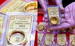 Giá vàng hôm nay 30/4 đi ngang, một doanh nghiệp tung ưu đãi lớn về vàng nhẫn, giảm tới 600.000 đồng/lượng