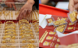 Giá vàng hôm nay 30/4: Vàng SJC và nhẫn trơn giảm cực mạnh, sắp mất mốc 160 triệu đồng