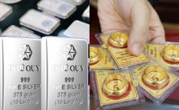 Giá vàng hôm nay 1/5 bất ngờ ‘đứng hình’, giá bạc bật tăng hàng triệu đồng mỗi kg