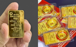Giá vàng hôm nay 1/5: Bảng giá vàng miếng SJC nhẫn 9999 lội ngược dòng 'tăng ác', thế giới giằng co