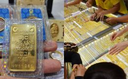 Giá vàng hôm nay (chốt phiên 1/5): Vàng SJS, nhẫn 9999 neo cao, thế giới sụt giảm, kịch bản mới dần lộ diện