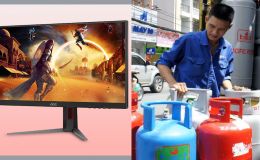 Giá gas bán lẻ hôm nay 2/5 tăng mạnh theo xu hướng thế giới, màn hình gaming AOC giá bao nhiêu?