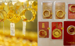 Giá vàng hôm nay 2/5: Vàng SJC ‘bất động’, vàng nhẫn tăng nhẹ, giá vàng thế giới neo trên 4.600 USD/ounce