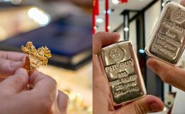 Giá vàng, bạc hôm nay 2/5: Vàng SJC, nhẫn 9999 đổi hướng sau vượt đỉnh, giá bạc phục hồi, nhà đầu tư nín thở