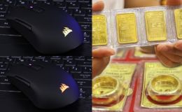 Giá vàng SJC, vàng nhẫn 9999 hôm nay 3/5 'ảm đạm' dịp nghỉ lễ, giá chuột gaming Corsair biến động ra sao?