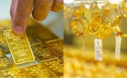 Giá vàng hôm nay 3/5: Vàng SJC, vàng nhẫn cao nhất 166 triệu đồng/lượng, thế giới neo ở mức cao