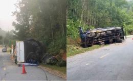 Nguyên nhân ô tô lật khi đổ đèo Vi Ô Lắc khiến 2 người tử vong, đã rõ danh tính các nạn nhân