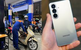 Giá xăng dầu hôm nay 5/5: Dầu thô tăng, xăng RON 95 lao dốc hơn 10.000 đồng từ đỉnh, flagship Samsung dễ mua