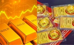 Cập nhật giá vàng hôm nay mới nhất 5/4: SJC, DOJI, PNJ cùng bật tăng, vàng nhẫn tròn 9999 bao nhiêu?