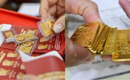 Giá vàng hôm nay 4/5: Vàng miếng SJC, vàng nhẫn trong nước giảm gấp 3 lần so với giá vàng thế giới