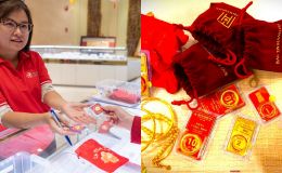 Giá vàng hôm nay (sáng 5/5): Bảng giá vàng SJC, nhẫn 9999, BTMC, Phú Quý và vàng thế giới, nên mua hay bán lúc này?