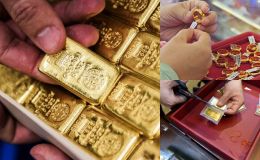 Giá vàng hôm nay (sáng 13/5): Vàng thế giới lao dốc trong đêm, vàng miếng vàng nhẫn mất nửa triệu mỗi lượng