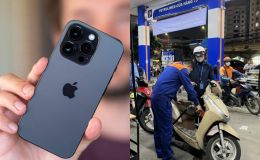 Giá xăng dầu trưa nay 13/5: Chính thức xăng E10 RON 95-V rẻ bèo từ 24.630 đồng/lít, iPhone 14 Pro cực rẻ