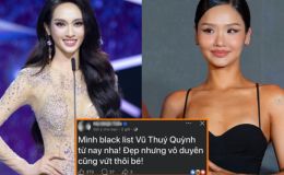 Danh tính NTK tuyên bố ‘blacklist’ Vũ Thuý Quỳnh vì phát ngôn ‘vô duyên’ đụng đến Miu Lê?