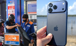 Bảng giá xăng dầu sáng ngày 14/5: RON 95 không quá  24.354 đồng/lít, giá iPhone 17 giảm 