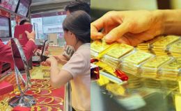 Giá vàng hôm nay 14/5: Vàng SJC, nhẫn trơn, PNJ, BTMC, Phú Quý giảm 2,5 triệu sau một tuần, chênh lệch nội ngoại kỷ lục 