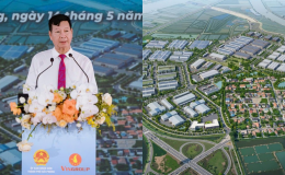 Vinhomes khởi công dự án đầu tư phát triển kết cấu hạ tầng khu công nghiệp Nam Tràng Cát