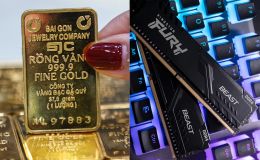 Giá vàng hôm nay 15/5: Vàng SJC, vàng nhẫn lùi về vùng thấp, RAM Kingston không đổi giá