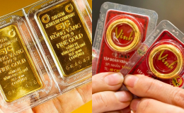 Bảng giá vàng hôm nay 15/5: Vàng miếng SJC nhẫn 9999 'chìm sâu dưới đáy', giá cả biến động hiếm có